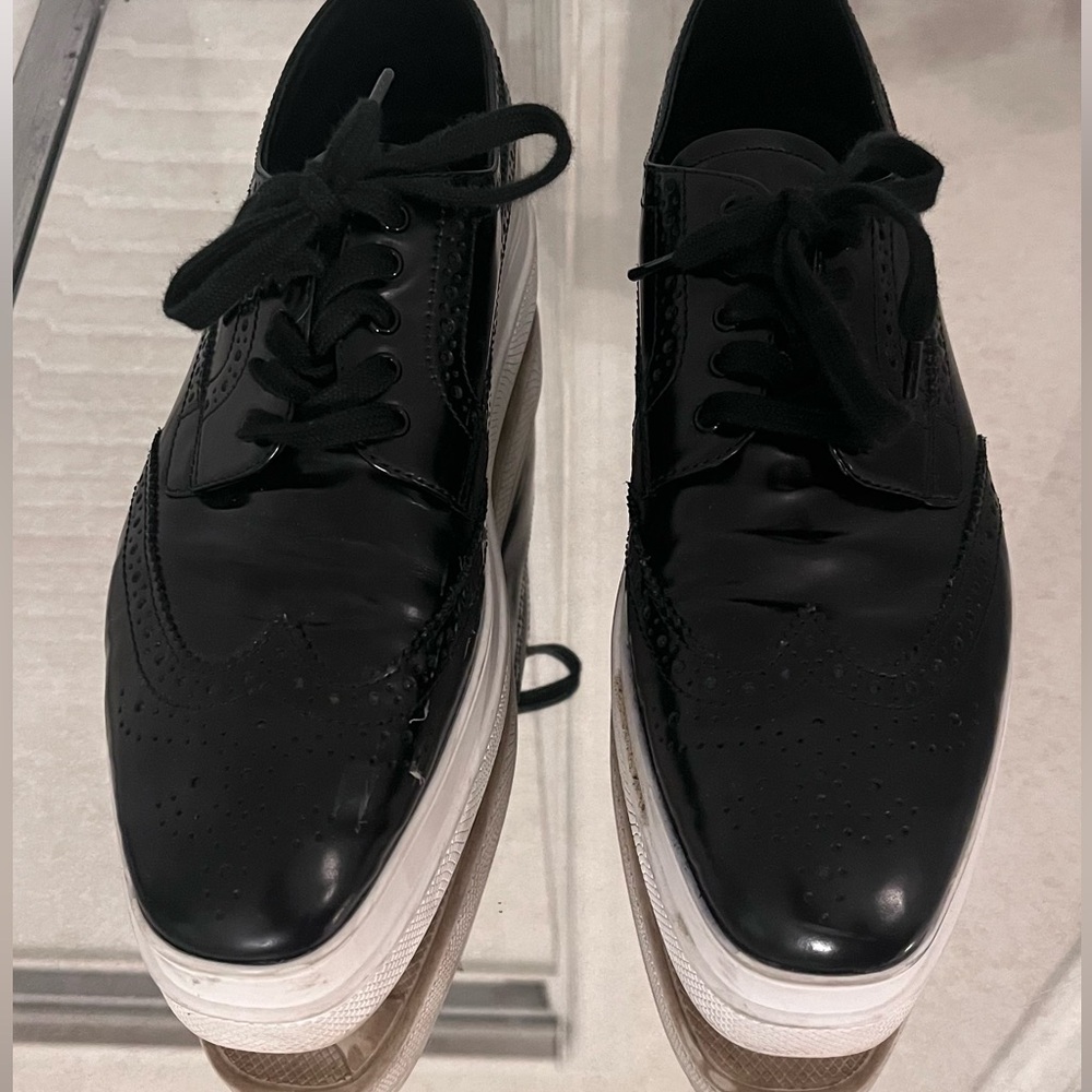 PRADA oxford sneakers 39